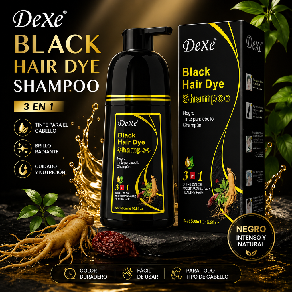 Shampoo Tinte Anti Canas 500ml